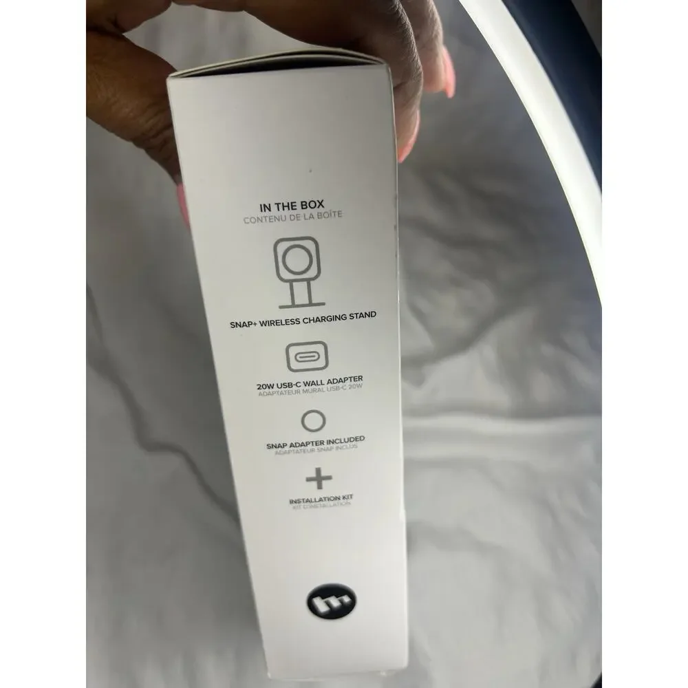 Mophie Snap+ 15W Fast Charge Wireless Charging Stand with MagSafe Compatibility